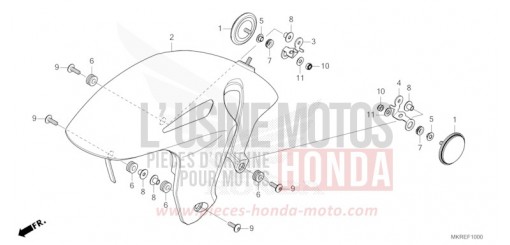 AILE AVANT CBR1000SPR de 2024